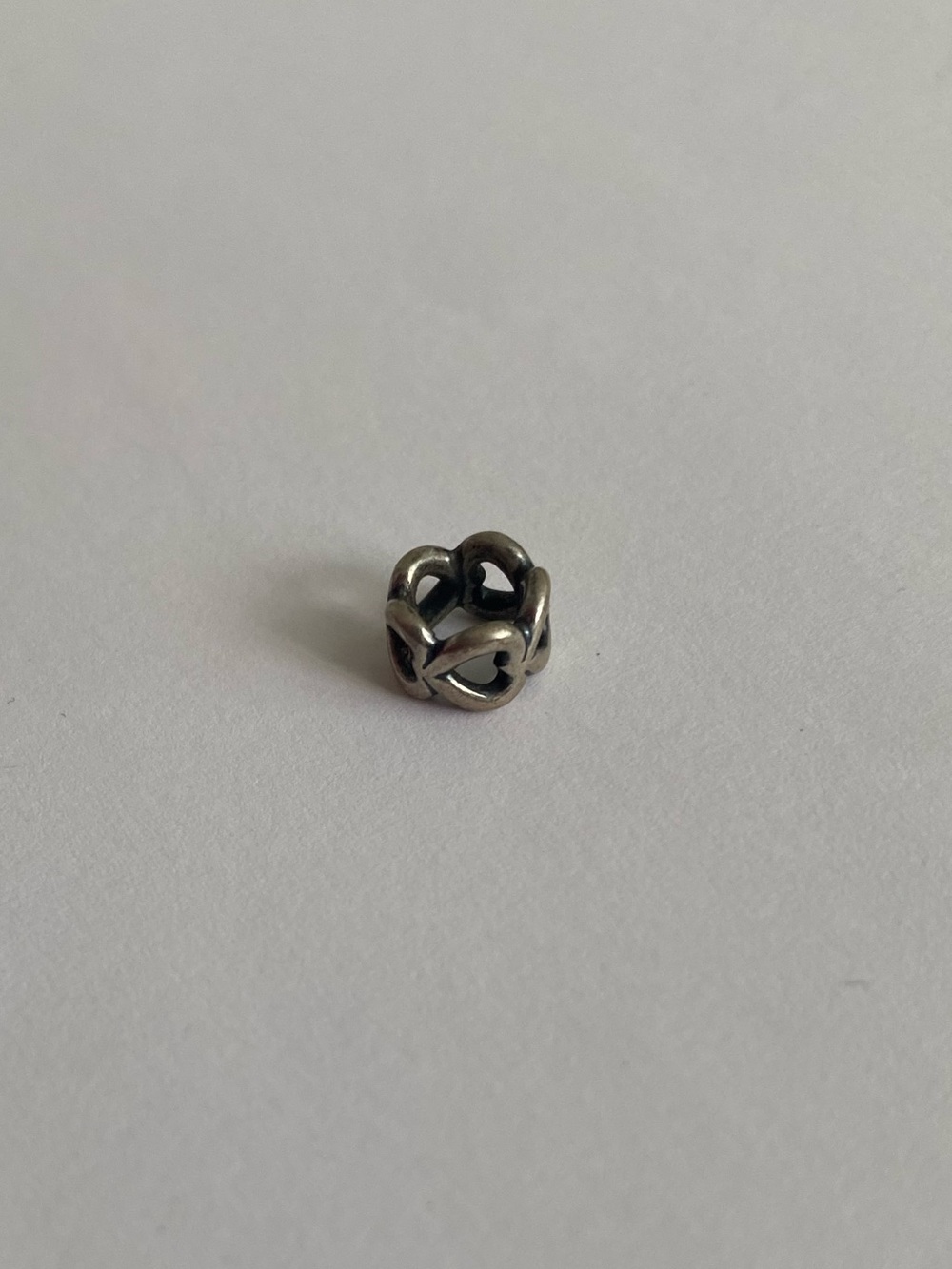 Pandora Open Chain of Hearts Sterling Silver Spacer Charm